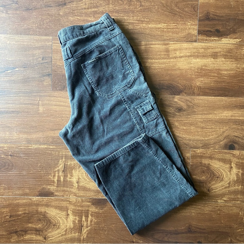 Vintage 90’s Lee Riveted Wide Leg Corduroy Carpenter Pants